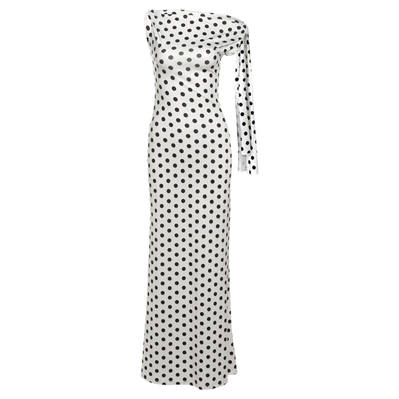 Women's Clothing French Elegant Slim-fit Sheath Dress