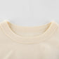 Summer Girls Short-Sleeved Rice Apricot T-Shirt