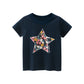 T-shirt d'été à manches courtes pour filles, vêtements pour enfants