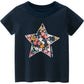 T-shirt d'été à manches courtes pour filles, vêtements pour enfants