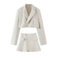 European And American Style Autumn Women's New Suit Skirt Suit