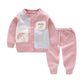 Baby's Sweater 2-Piece Set Girls' Thin Knitting Bottom Coat