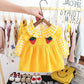 Check Long Sleeve Dress For Children