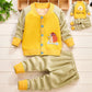 Pull en tricot pour bébé, cardigan épais, ensemble deux pièces pour bébé