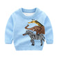 Korean Cartoon Round Neck Pullover Jacket