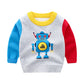 Pull ras du cou Robot Boy version coréenne