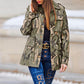 Cool Camouflage Tooling With Rivet Patch And Multi-bag Drawstring