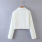 Temperament Was Thin Lightly Cooked Long-sleeved Small Suit