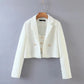 Temperament Was Thin Lightly Cooked Long-sleeved Small Suit
