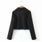 Temperament Was Thin Lightly Cooked Long-sleeved Small Suit