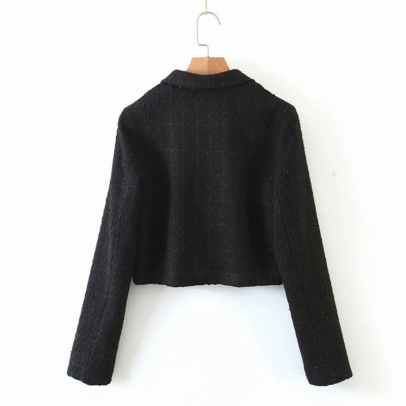 Temperament Was Thin Lightly Cooked Long-sleeved Small Suit