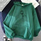 Sweat à capuche sport imprimé rose noire Candy