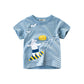 Boys Summer Children's Short-sleeved Cotton T-shirt Male Baby Half-sleeved Top