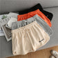 Short de sport ample à broderies pour femme, pantalon de yoga, de course, décontracté et ample