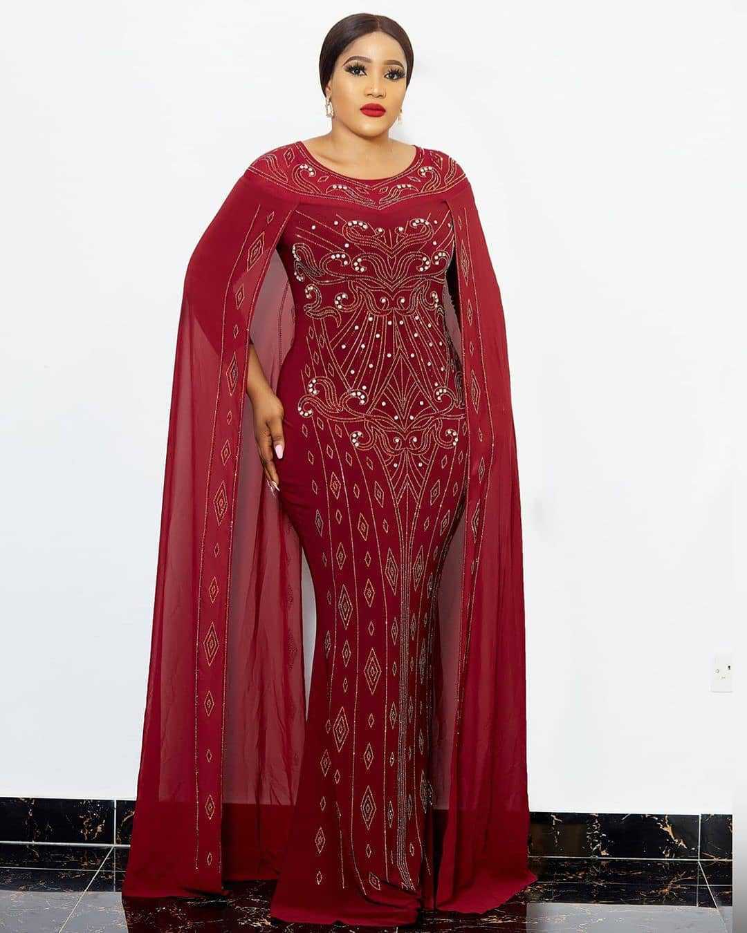 Ladies Dress Chiffon Long Sleeve Fashion Rhinestone Clothing