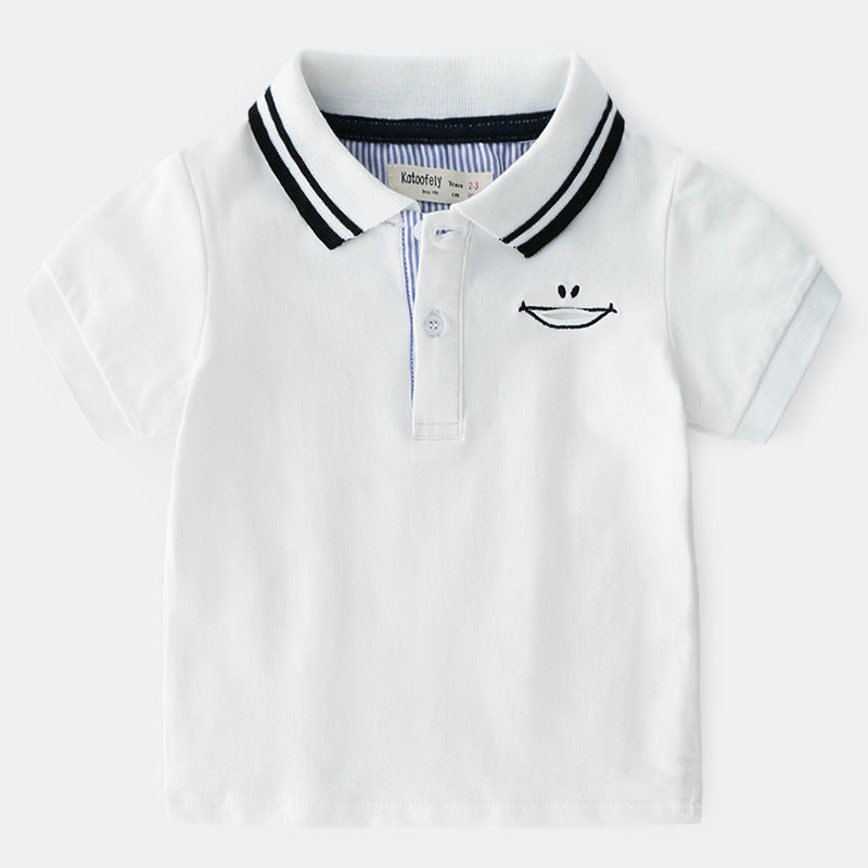Polo et t-shirt à manches courtes pour enfants