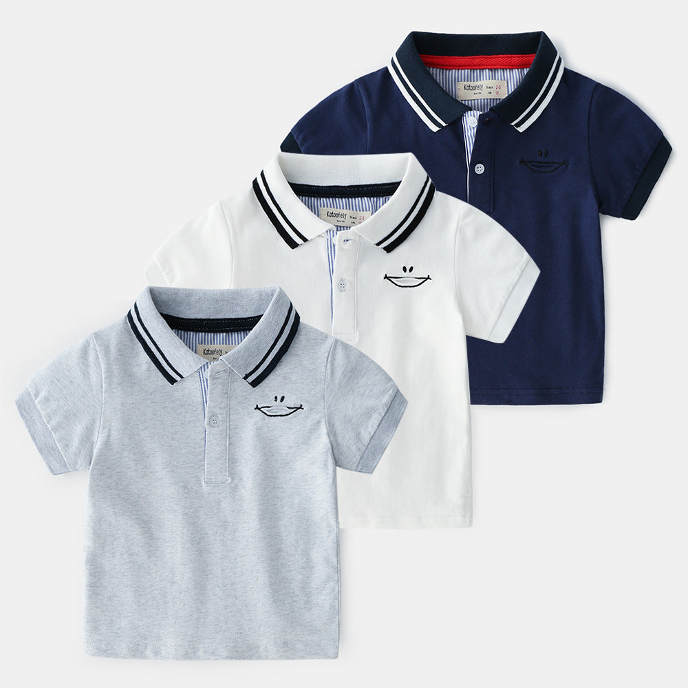 Polo et t-shirt à manches courtes pour enfants