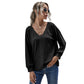 Large Size Long-Sleeved Women's Knitted Bottoming Shirt