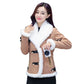 New Slim Thick Lamb Wool small Woolen Coat