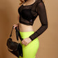 Oversized Lace Long-Sleeved Bottoming Blouse