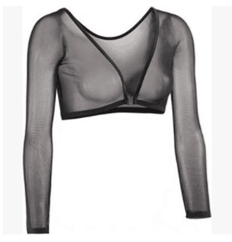 Oversized Lace Long-Sleeved Bottoming Blouse
