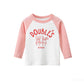 T-shirt à manches longues pour bébé, motif dessin animé, pour fille, vêtements pour enfants
