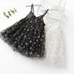 Super Western Style Sling And Tutu Skirt For Little Girl Net Yarn Princess Dress