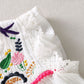 Cute Sleeveless Cotton And Linen Embroidered Princess Dress