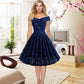 Robe d'été asymétrique en dentelle