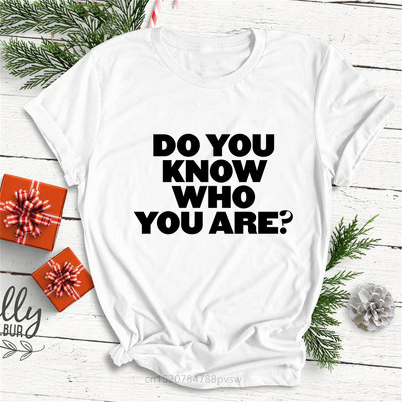 Hip Hop Harry Style Personality Letter Print Women T-shirt Short Sleeve