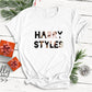 Hip Hop Harry Style Personality Letter Print Women T-shirt Short Sleeve