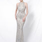 High Waist Slim Sequin Banquet Temperament Evening Gown