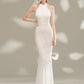 High Waist Slim Sequin Banquet Temperament Evening Gown