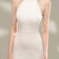 High Waist Slim Sequin Banquet Temperament Evening Gown