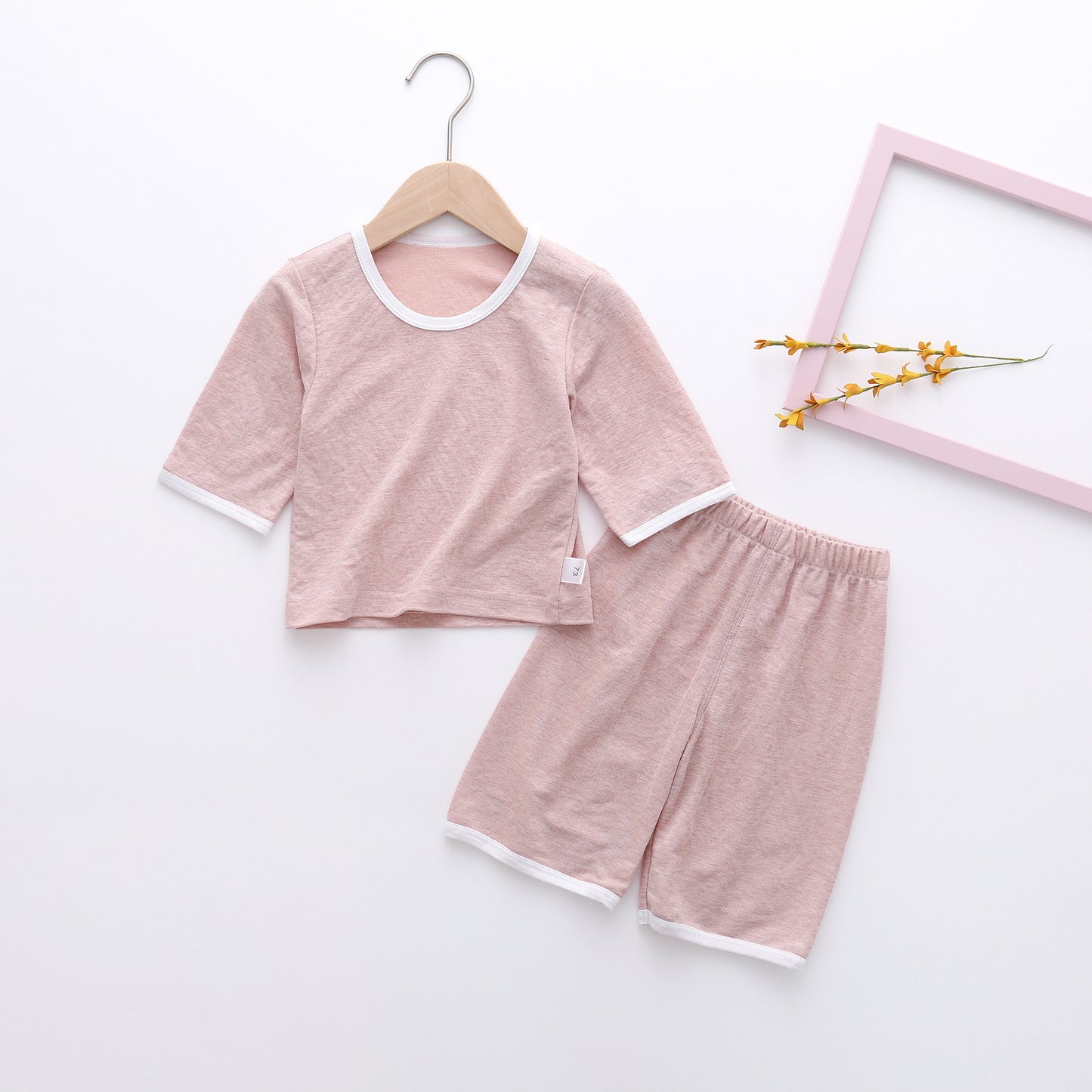 Men's And Women's Baby Home Service Suits Thin Children's Air Conditioning Suits