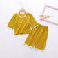 Men's And Women's Baby Home Service Suits Thin Children's Air Conditioning Suits