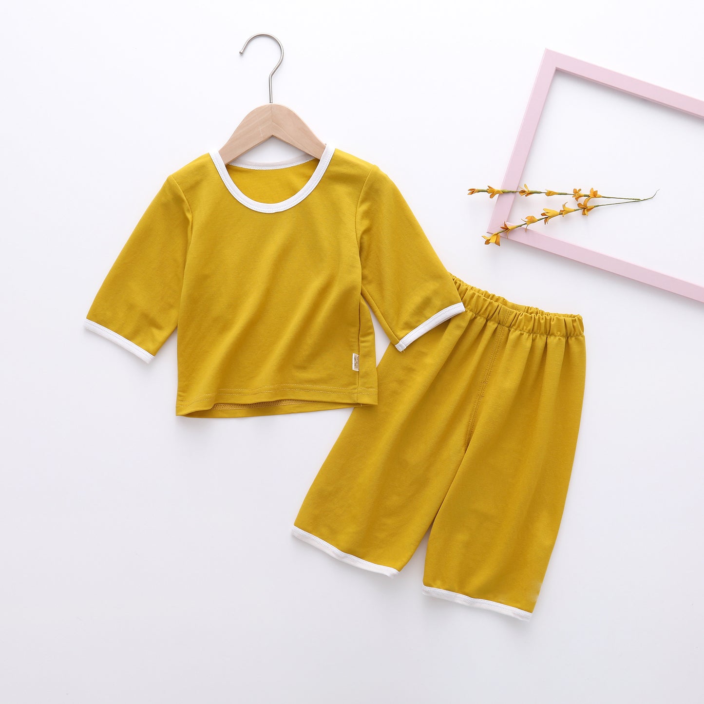 Men's And Women's Baby Home Service Suits Thin Children's Air Conditioning Suits