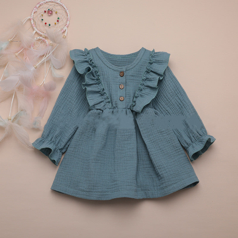 Robe à manches longues pour fille