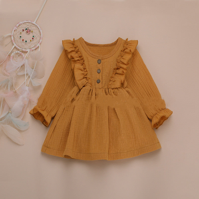 Robe à manches longues pour fille