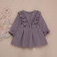 Robe à manches longues pour fille