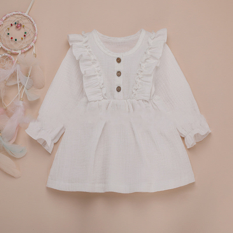 Robe à manches longues pour fille