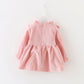 Robe tunique princesse pour fille avec oreilles en V