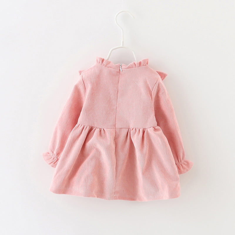 Robe tunique princesse pour fille avec oreilles en V