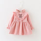 Robe tunique princesse pour fille avec oreilles en V