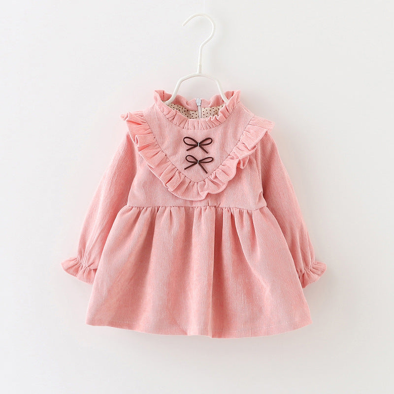 Robe tunique princesse pour fille avec oreilles en V