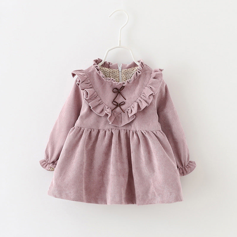 Robe tunique princesse pour fille avec oreilles en V