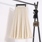 Thick Knitted Skirt Women Winter Mid-Length High Waist