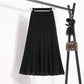 Thick Knitted Skirt Women Winter Mid-Length High Waist