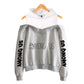 Pull à capuche sans bretelles à manches longues pour hommes et femmes de Linyue Clothing