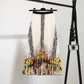 Printed Pleated Skirt With Long Pleats